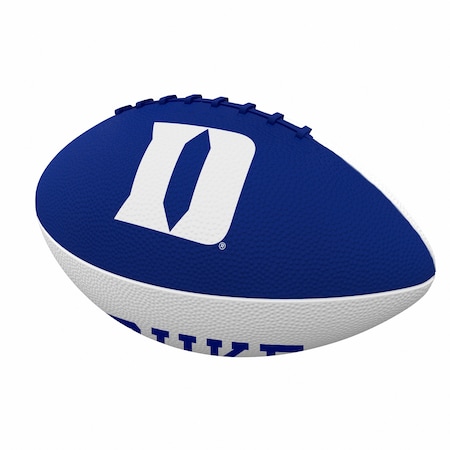 Logo Brands Duke Pinwheel Junior Size Rubber Football 130-93JR-2